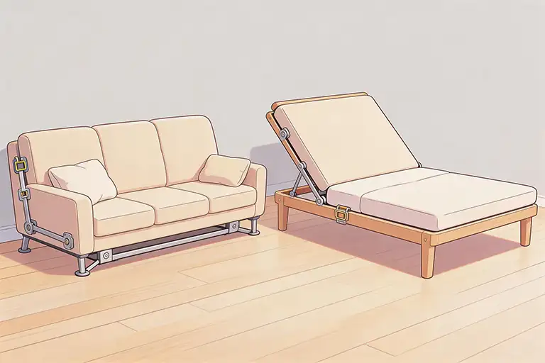 convertible sleeper sofa bed mechanisms