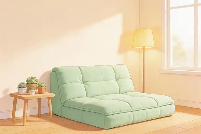 foldable compressed sofa